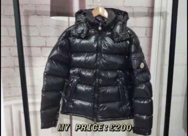 black moncler maya
